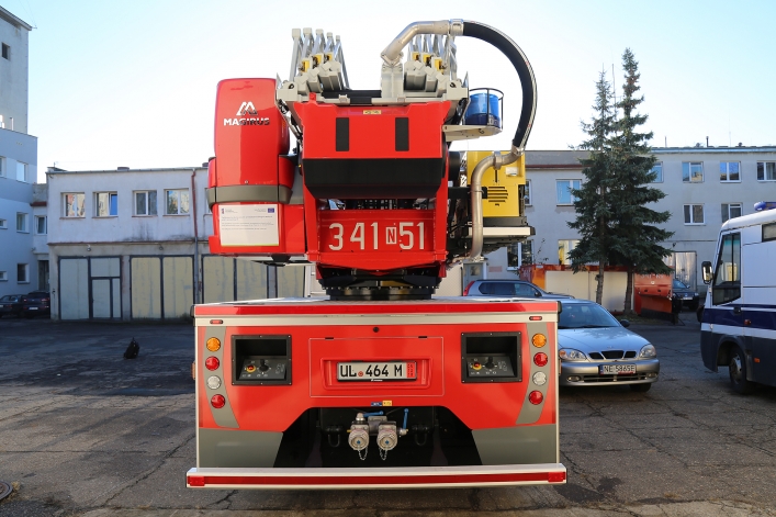 Drabina strażacka Magirus