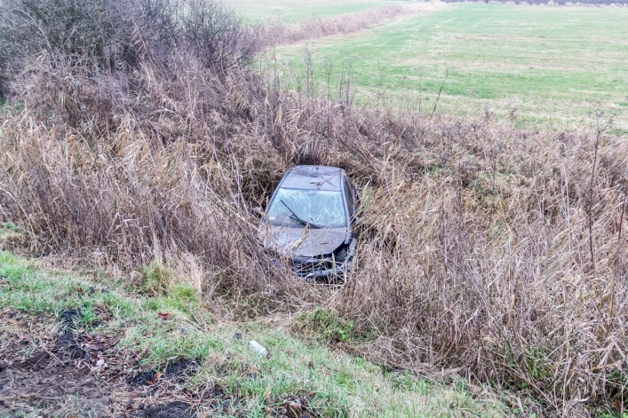 Droga w kierunku Malborka: Toyotą do rowu