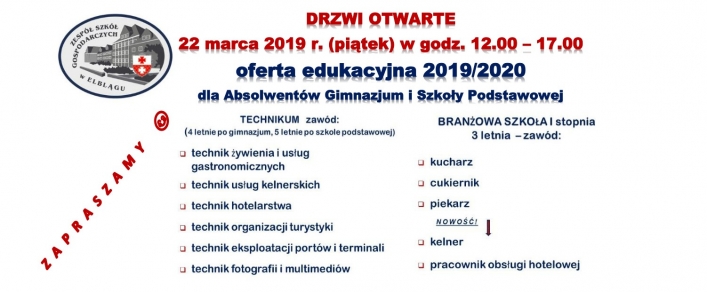 Drzwi otwarte w Zespole Szkół Gospodarczych