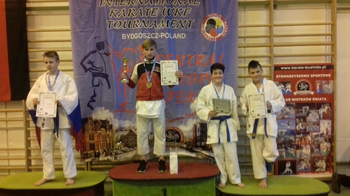 Duży sukces elblążan na Międzynarodowym Turnieju w Karate WKF „XVI Central Europe Open' 2017”