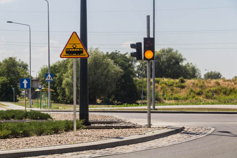 Dwa nowe ronda dwupasmowe w Elblągu. Jak się po nich poruszać?