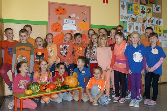 Dyniowe szaleństwo w Zespole Szkół nr 1