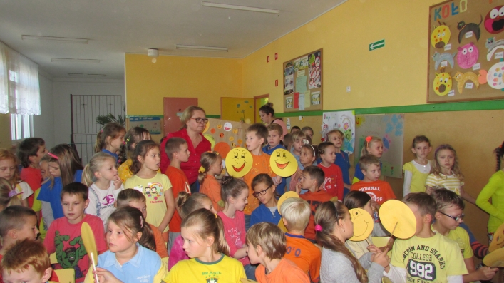 Dzieci z SP 11 zarażają uśmiechem