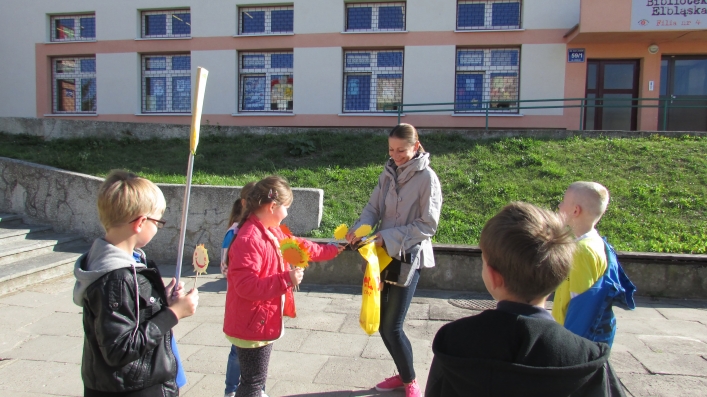 Dzieci z SP 11 zarażają uśmiechem