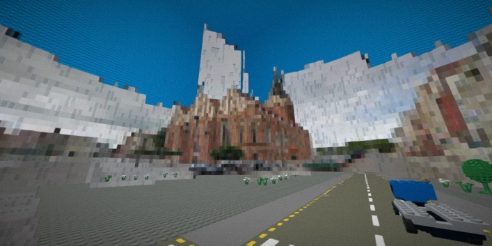 Dzięki Google, poznaj wirtualny Elbląg w świecie LEGO