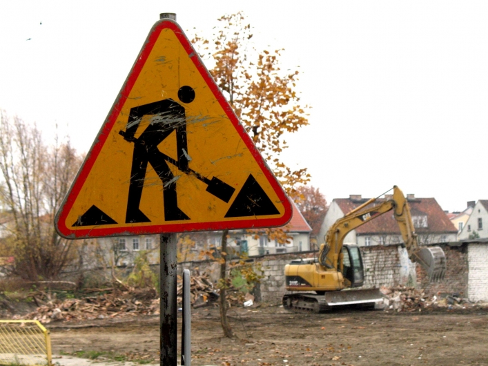 Dzielnica przy Obrońców Pokoju wyburzona. Zobacz zdjęcia