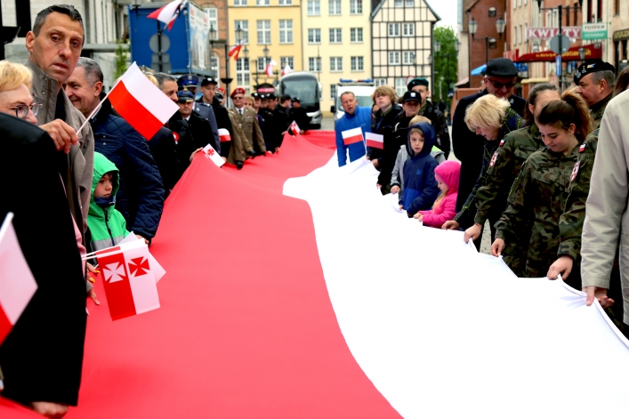 Dzień Flagi Rzeczypospolitej Polskiej w Elblągu