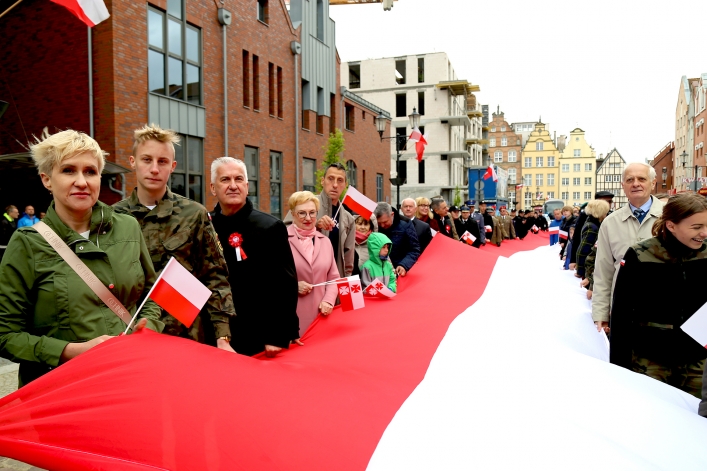 Dzień Flagi Rzeczypospolitej Polskiej w Elblągu