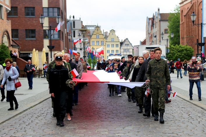 Dzień Flagi Rzeczypospolitej Polskiej w Elblągu