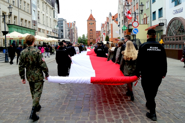 Dzień Flagi Rzeczypospolitej Polskiej w Elblągu
