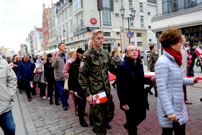 Dzień Flagi Rzeczypospolitej Polskiej w Elblągu