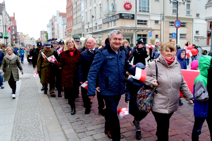 Dzień Flagi Rzeczypospolitej Polskiej w Elblągu