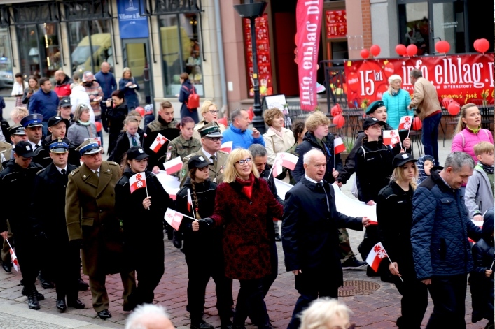 Dzień Flagi Rzeczypospolitej Polskiej w Elblągu