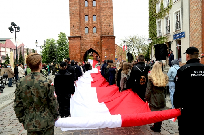 Dzień Flagi Rzeczypospolitej Polskiej w Elblągu
