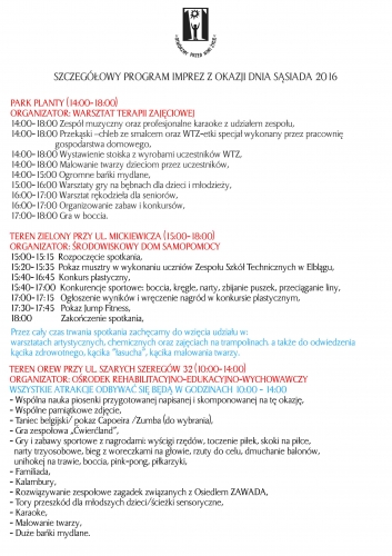Dzień Sąsiada 2016