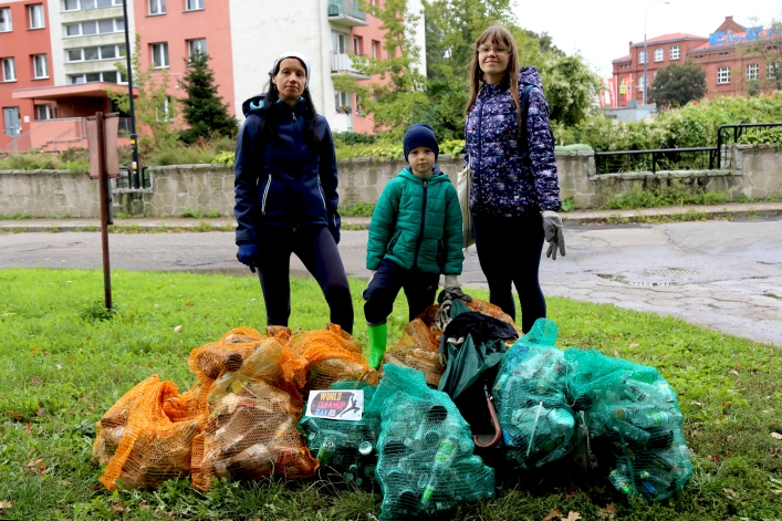 Dzień Sprzątania Świata w Elblągu. Z terenów przy Kumieli uprzątneliśmy ok. 100 kg śmieci!