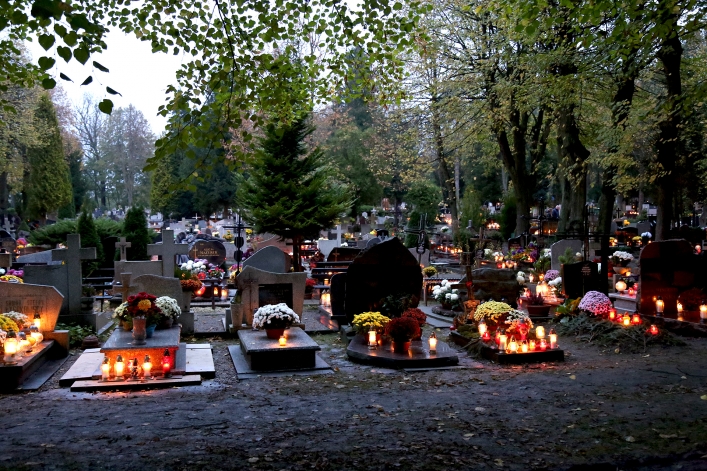 Cmentarz Komunalny Agrykola w Elblągu (listopad 2017 r.)