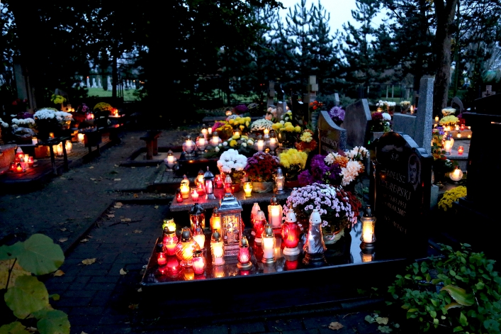 Cmentarz Komunalny Agrykola w Elblągu (listopad 2017 r.)