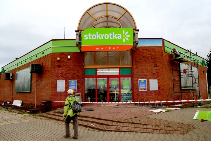 Sklep Stokrotka przy ul. Ogólnej w Elblągu,