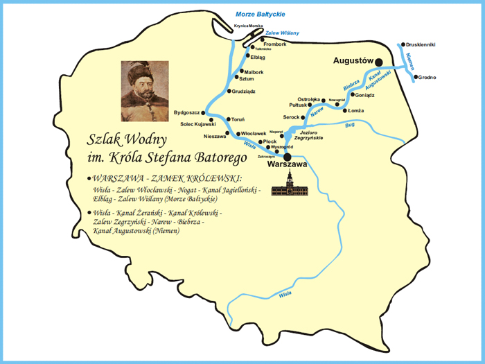 Elbląg chce aktywacji szlaku wodnego im. Króla Stefana Batorego 
