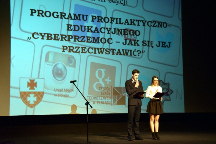 Elbląg: Finał III Edycji konkursu – „CYBERPRZEMOC – JAK SIĘ JEJ PRZECIWSTAWIĆ