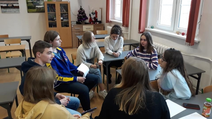 Elbląg. Goście z czterech krajów w III ogólniaku