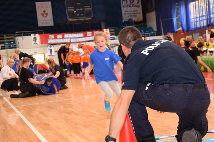 Elbląg. Olimpiada dla dzieci Bezpieczny EL-Przedszkolak 