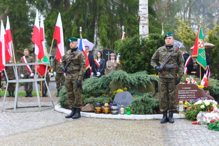 Elbląg pamięta o Katyniu - zobacz zdjęcia