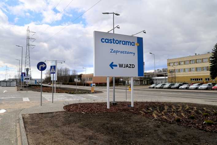 Elbląg. Po roku budowy otworzą Castoramę (+zdjęcia) 
