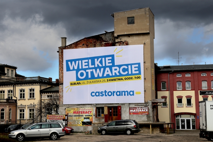 Elbląg. Po roku budowy otworzą Castoramę (+zdjęcia) 
