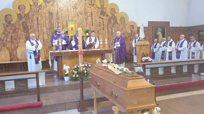 Elbląg. Pogrzeb księdza Bogdana Rusinowskiego (+zdjęcia)