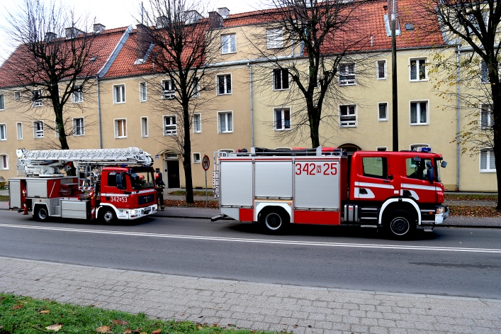 Elbląg. Pożar. Kobieta nie żyje!