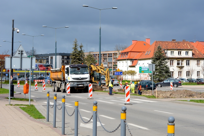 Elbląg rozkopany. 