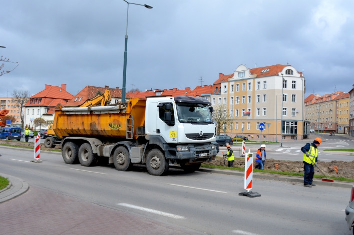 Elbląg rozkopany. 