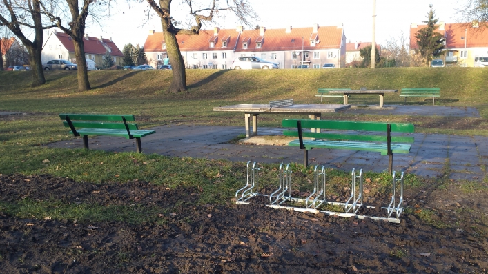 Elblag. Siłownia plenerowa już gotowa