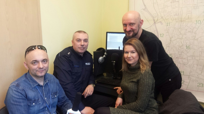 Elbląg: Szkolenie radiowe dla rzeczników policji tym razem w radiu ESKA