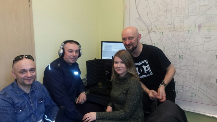 Elbląg: Szkolenie radiowe dla rzeczników policji tym razem w radiu ESKA
