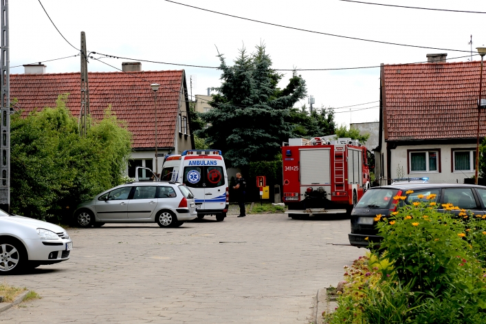 Elbląg. Wybuch petardy. Jedna osoba poszkodowana 