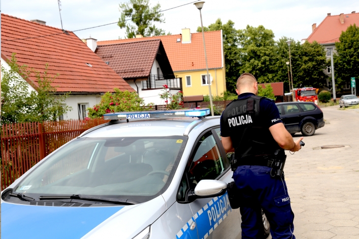 Elbląg. Wybuch petardy. Jedna osoba poszkodowana 