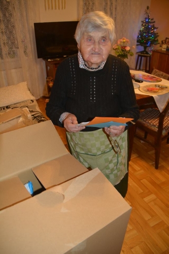 Elbląscy kombatanci otrzymali świąteczne paczki