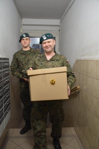 Elbląscy kombatanci otrzymali świąteczne paczki