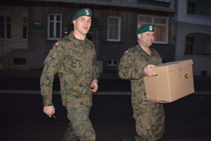Elbląscy kombatanci otrzymali świąteczne paczki