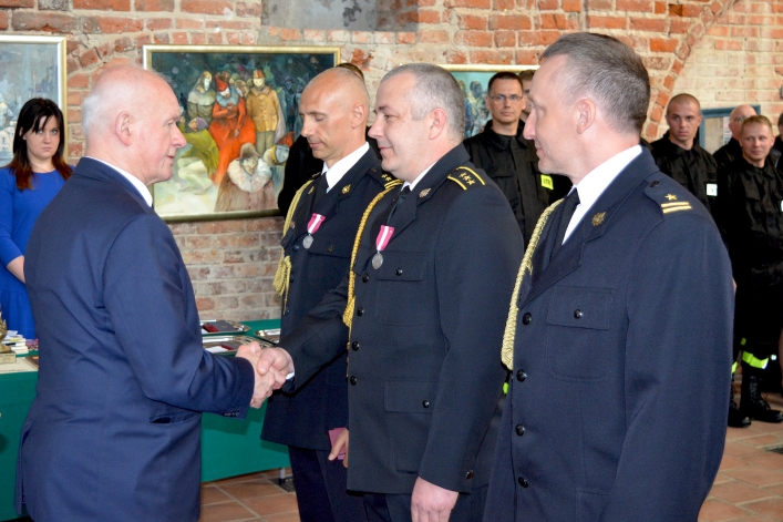 Elbląscy strażacy obchodzili swoje święto (+zdjęcia) 