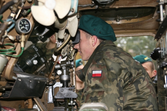 Elbląscy uczniowie na zgrupowaniu poligonowym