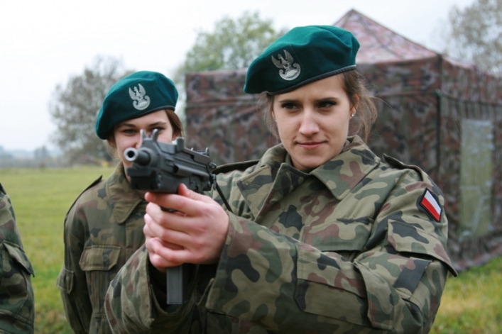 Elbląscy uczniowie na zgrupowaniu poligonowym