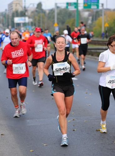 Elbląska pielęgniarka Bożena Znarowska staruje w maratonach