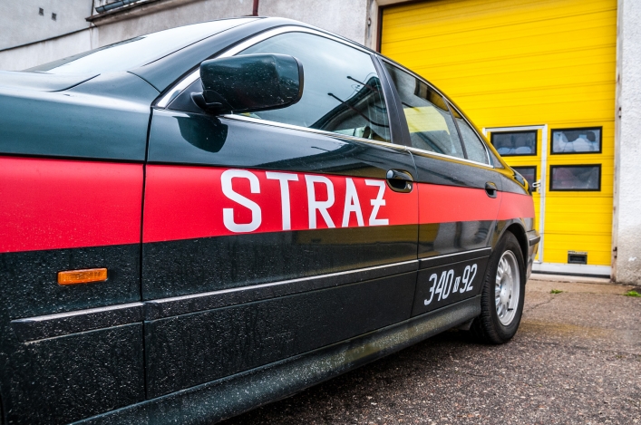 Elbląska Straż Pożarna jeszcze szybsza. BMW już w służbie