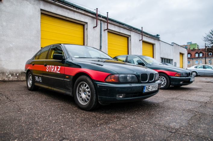Elbląska Straż Pożarna jeszcze szybsza. BMW już w służbie