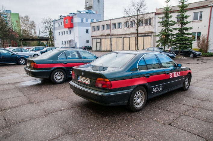 Elbląska Straż Pożarna jeszcze szybsza. BMW już w służbie