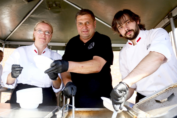 Elbląski Klub Szefów Kuchni: 2000 porcji zupy w 2 dni!
